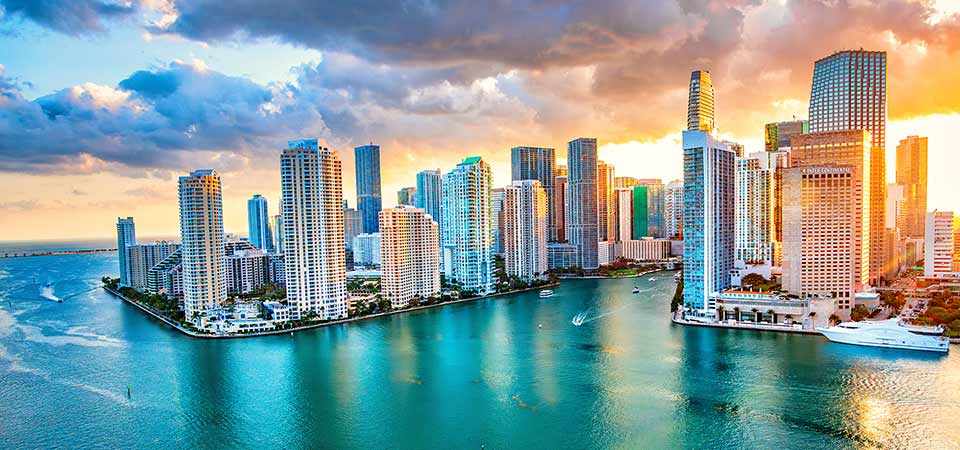 Miami, Florida skyline